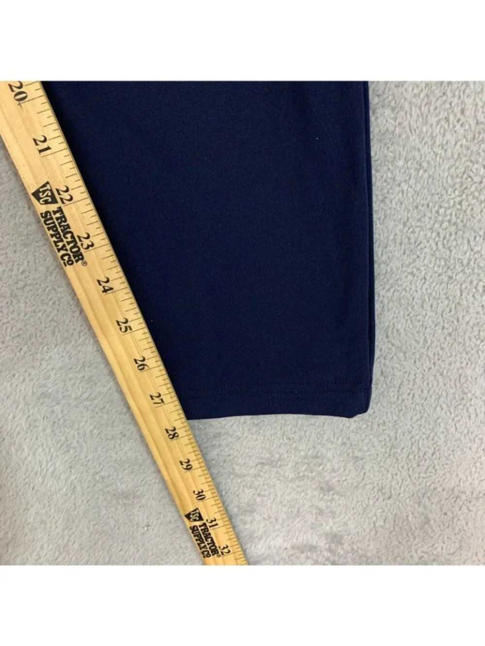 NWT Russell Athletic Men's S Navy Tapered Fit Pants Stretch